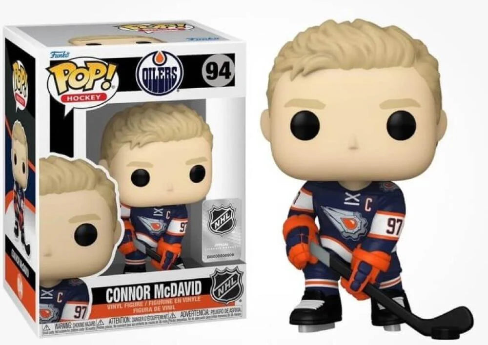 NHL Oilers: Connor McDavid No.94 Funko Pop! Vinyl