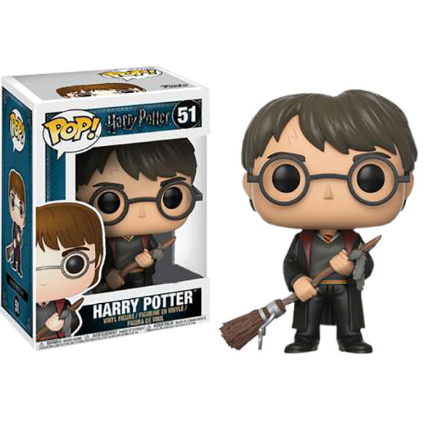 Harry Potter w/ Broom Funko POP! Vinyl