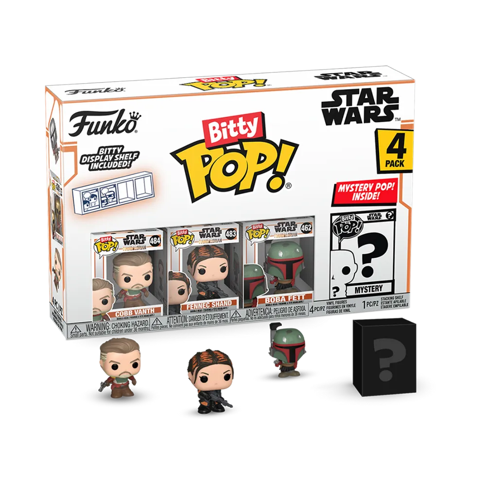 Star Wars: The Mandalorian Funko Bitty POP! 4-Pack Series 3