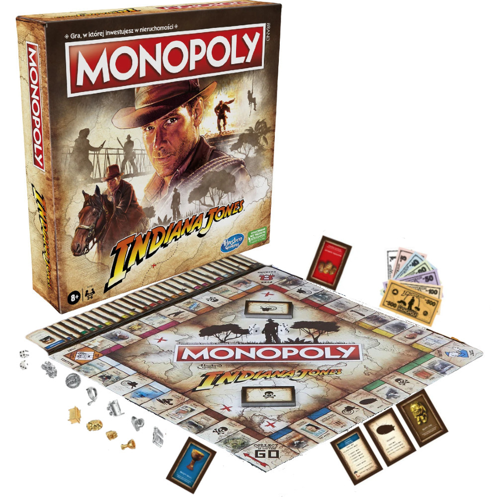 Monopoly: Indiana Jones Edition Board Game