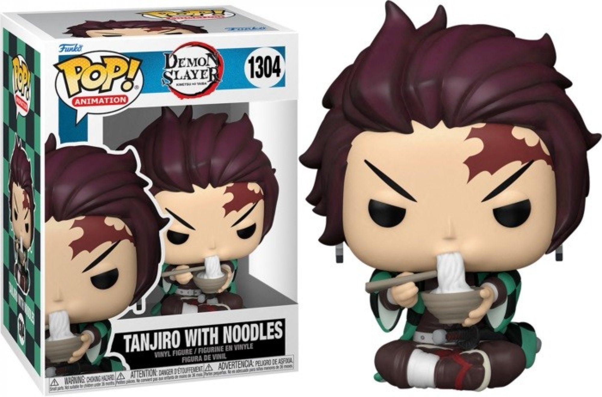 Demon Slayer: Tanjiro w/ Noodles Funko POP! Vinyl