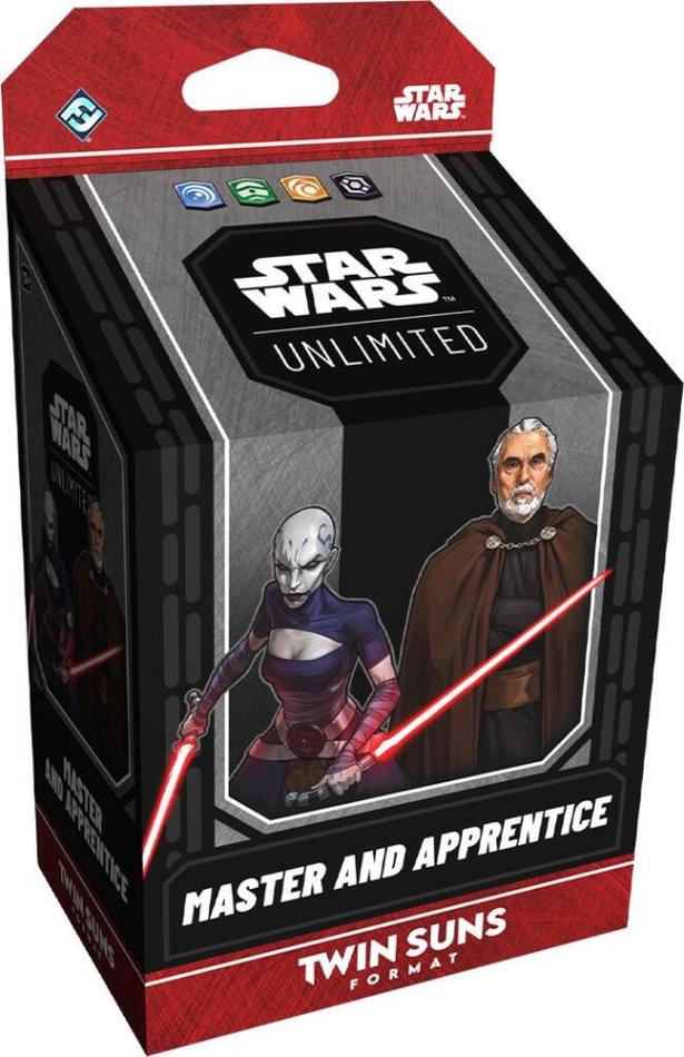 Star Wars Unlimited: Twin Suns Deck - Master and Apprentice