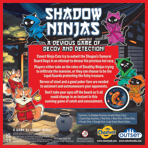 Shadow Ninjas Board Game