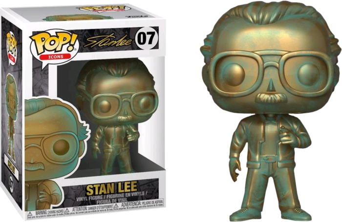 Icons: Stan Lee (Patina) Funko Pop! Vinyl