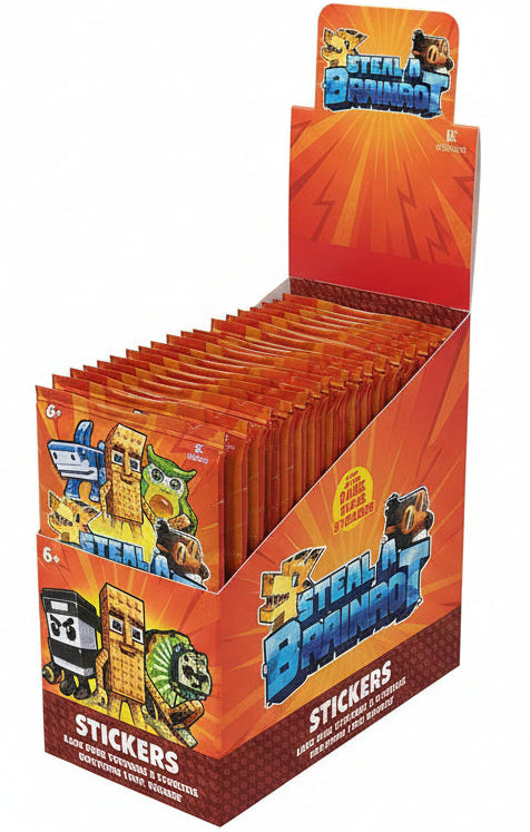 Steal a Brainrot Sticker Pack Booster Box (24 Packs)
