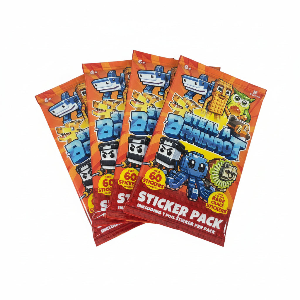 Steal a Brainrot Sticker Pack Booster Box (24 Packs)