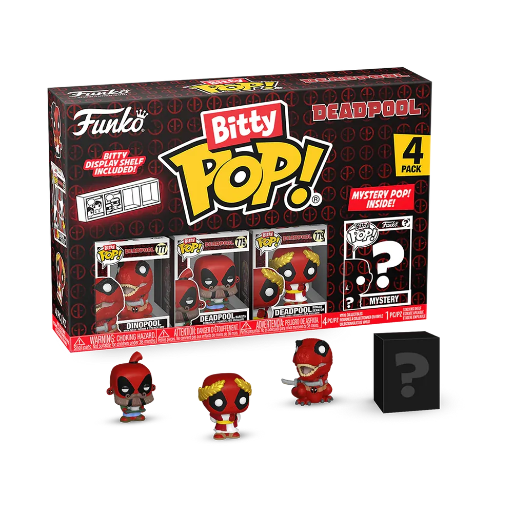 Deadpool: Bitty Pop! Vinyl Figure Dinopool 4-Pack