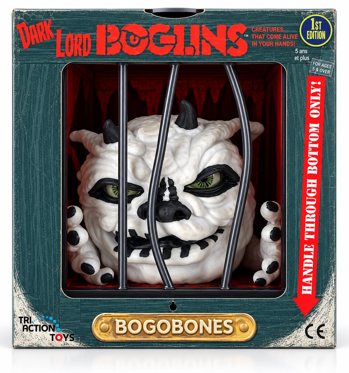 Boglins Dark Lord Bog-O-Bones Glow-in-the-Dark 8-Inch Puppet
