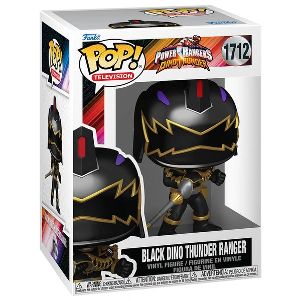 Power Rangers Dino Thunder: Black Dino Thunder Ranger Funko POP! Vinyl