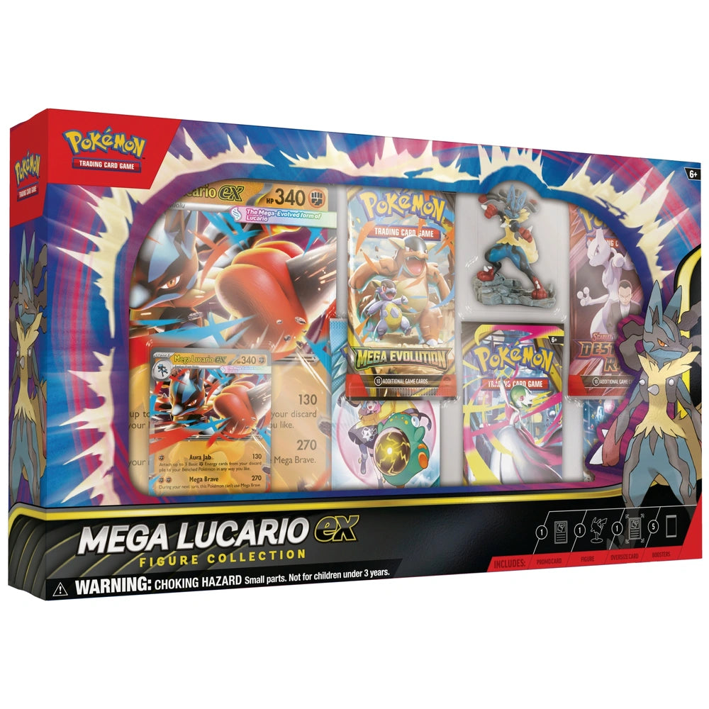 Pokemon TCG: Mega Lucario EX Figure Collection