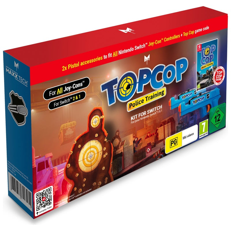 Top Cop: Police Training Game & Gun Kit - Nintendo Switch