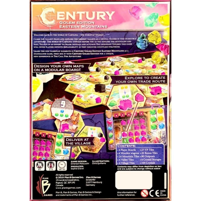 Century: Golem Edition - Eastern Mountains Board Game
