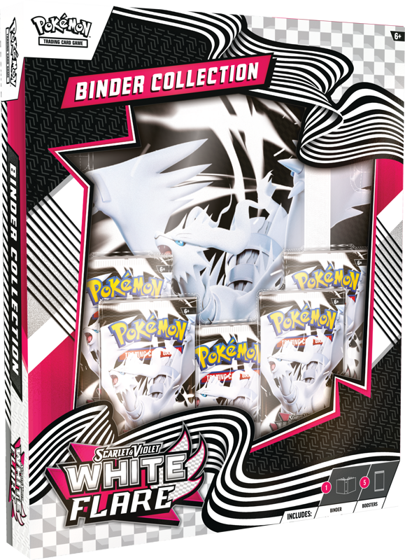 Pokemon TCG: Scarlet & Violet White Flare Binder Collection