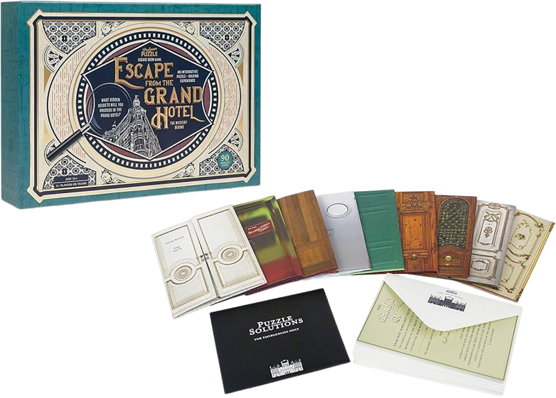 Professor Puzzle Escape from the Grand Hotel Escape Room Game