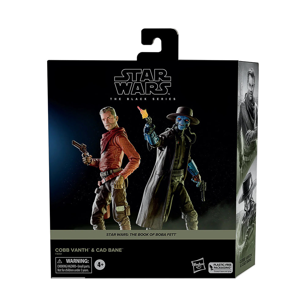 Star Wars The Black Series 6" Figure: The Book of Boba Fett - Cobb Vanth & Cad Bane