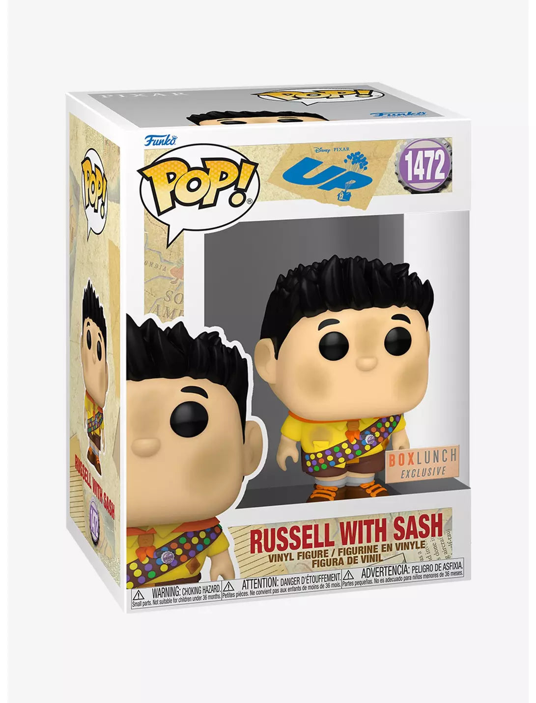 Disney Pixar Up!: Russell w/ Sash Funko Pop! Vinyl
