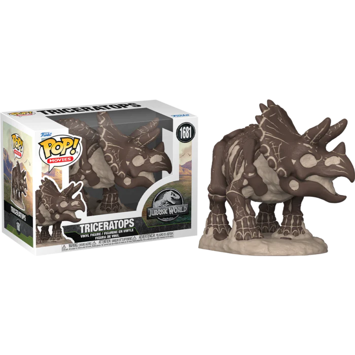 Jurassic World: Triceratops (Fossil) Funko Pop! Vinyl