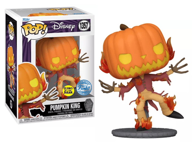 Nightmare Before Christmas: Pumpkin King (GITD) Funko POP! Vinyl