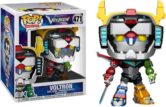 Voltron Legenday Defender (Metallic) Funko Deluxe 6" Pop! Vinyl
