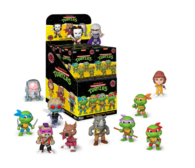 Funko Mystery Minis: Teenage Mutant Ninja Turtles (One Figure per Purchase)