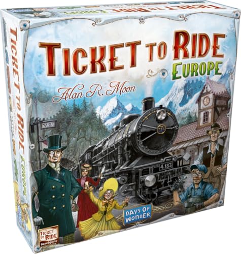 Ticket to Ride Europe Board Game