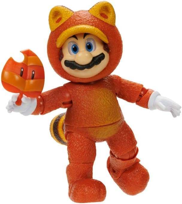 Super Mario Bros. Movie: Tanooki Mario 5" Figure