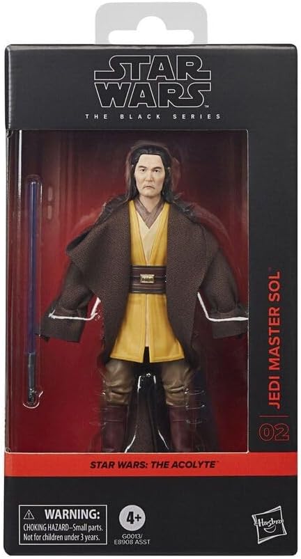 Star Wars Black Series 6" Inch Figure: Star Wars The Acolyte: Jedi Master Sol