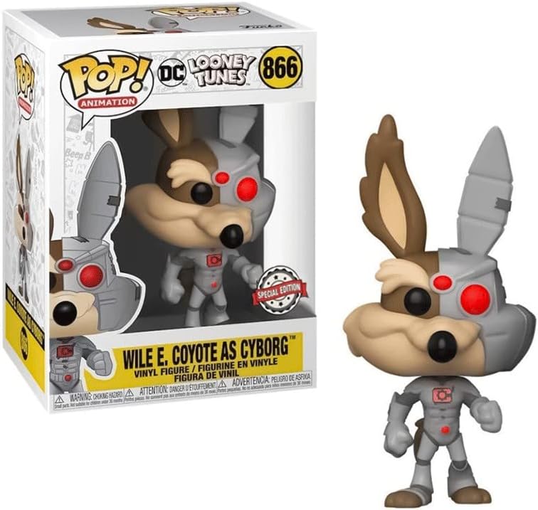 Looney Tunes x DC: Wile E. Coyote as Cyborg Funko POP! Vinyl