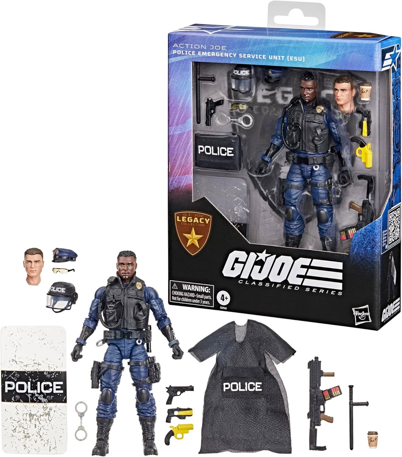 G.I. Joe Classified Series Legacy Collection – Action Joe: Police Emergency Service Unit (ESU)