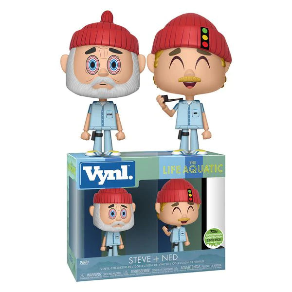 The Life Aquatic with Steve Zissou: Steve & Ned Funko Vynl 2-Pack
