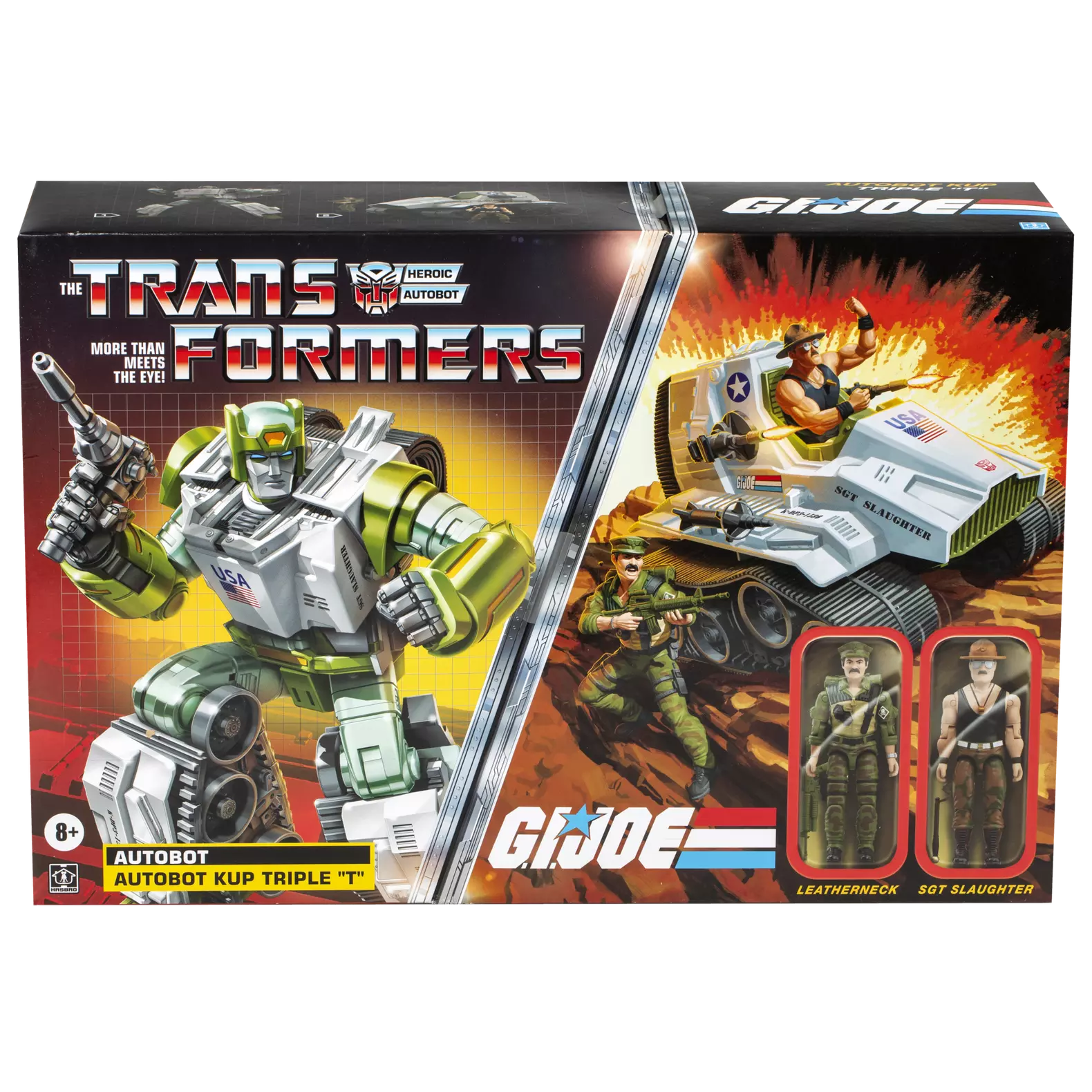 Transformers x G.I. Joe Autobot Kup Triple "T" Action Figure
