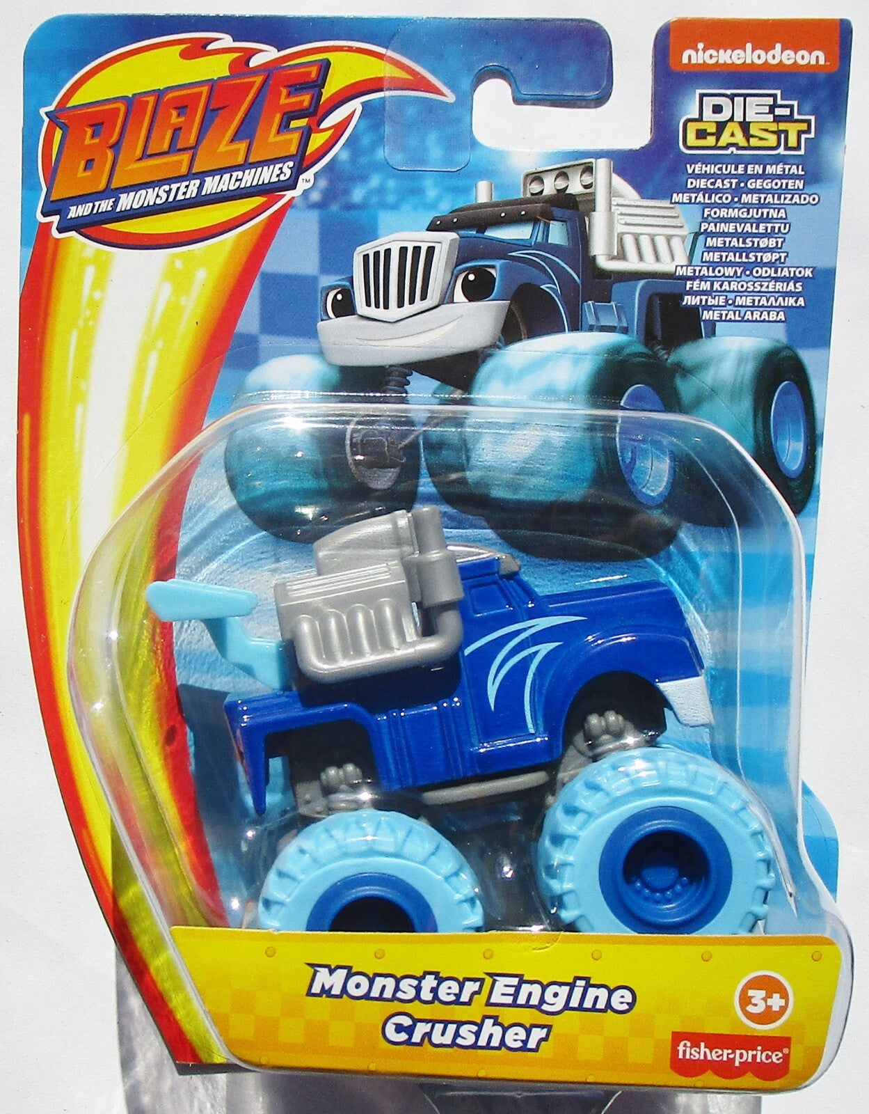 Blaze and the Monster Machines: Monster Engine Crusher 3" Die-cast Vehicle