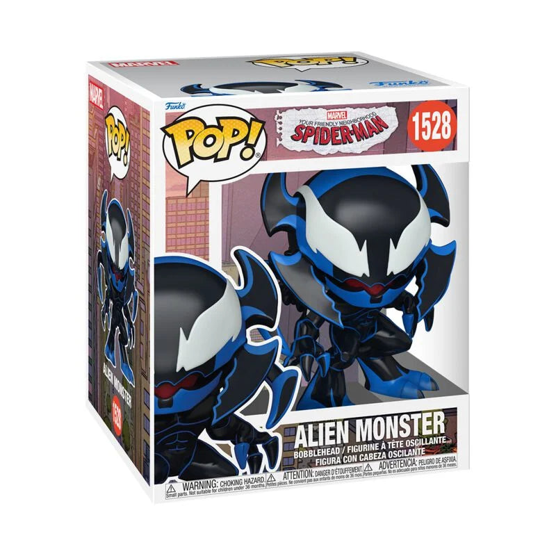 Spider-Man: Alien Monster Deluxe Funko POP! Vinyl