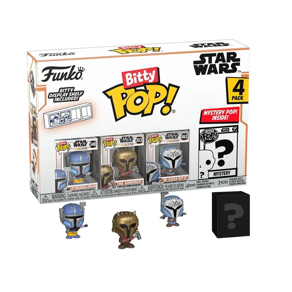 Star Wars: The Mandalorian Funko Bitty POP! 4-Pack Series 1