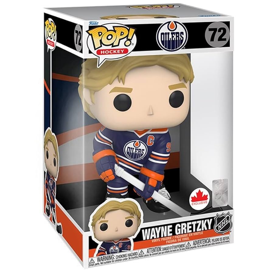 NHL Edmonton Oilers: Wayne Gretzky 10" Jumbo Funko Pop! Vinyl