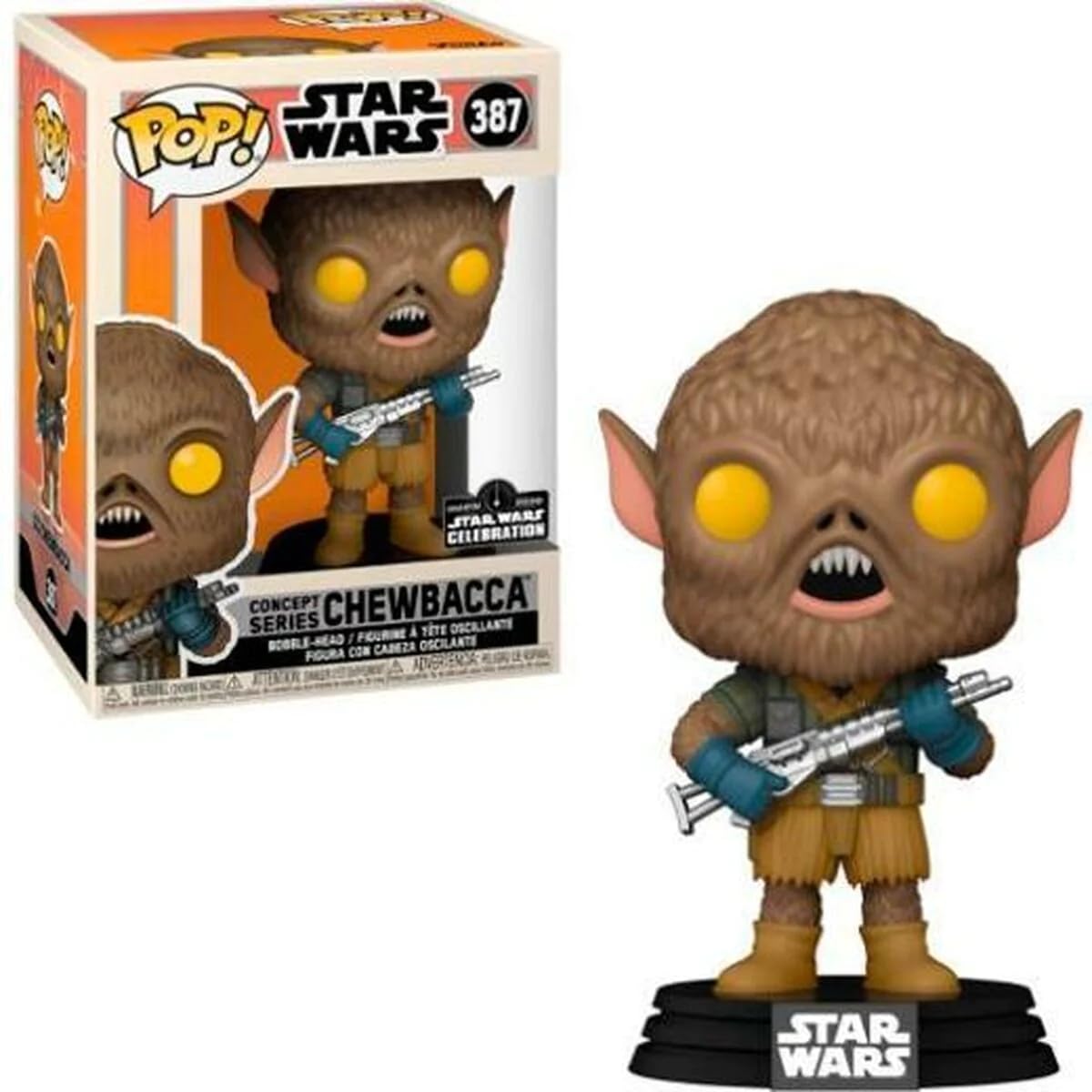 Star Wars: Concept Series Chewbacca (2020 Galactic Con Exclusive) Funko Pop! Vinyl