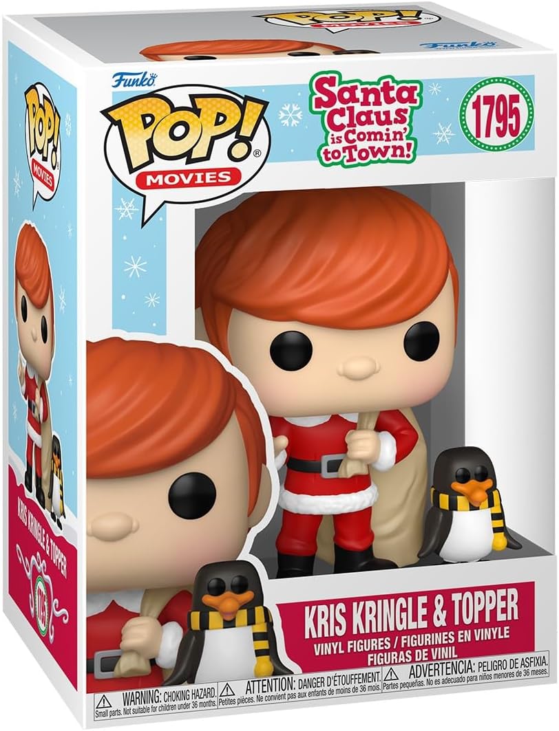 Santa Clause is Comin' to Town: Kris Kringle & Topper Funko POP! Vinyl