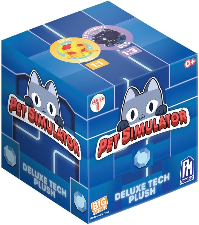 Pet Simulator Series 1 Deluxe Tech Plush Blind Box