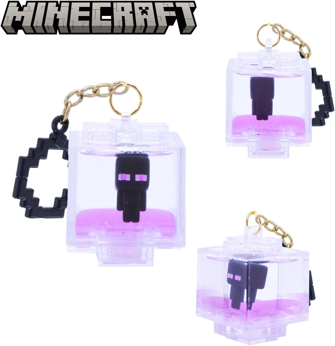 Minecraft Series 2 Glow-in-the-Dark Water Charm Blind (1 Random Figure Supplied)