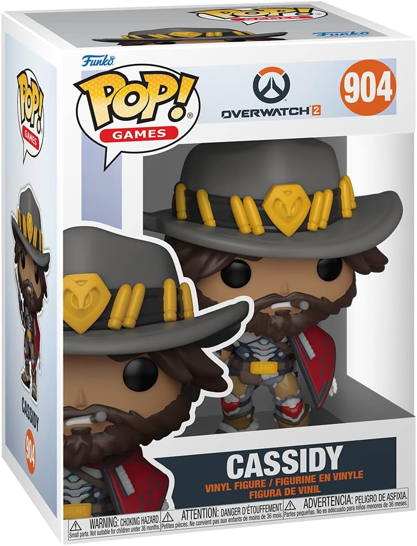 Games: Overwatch 2: Cassidy Funko Pop! Vinyl