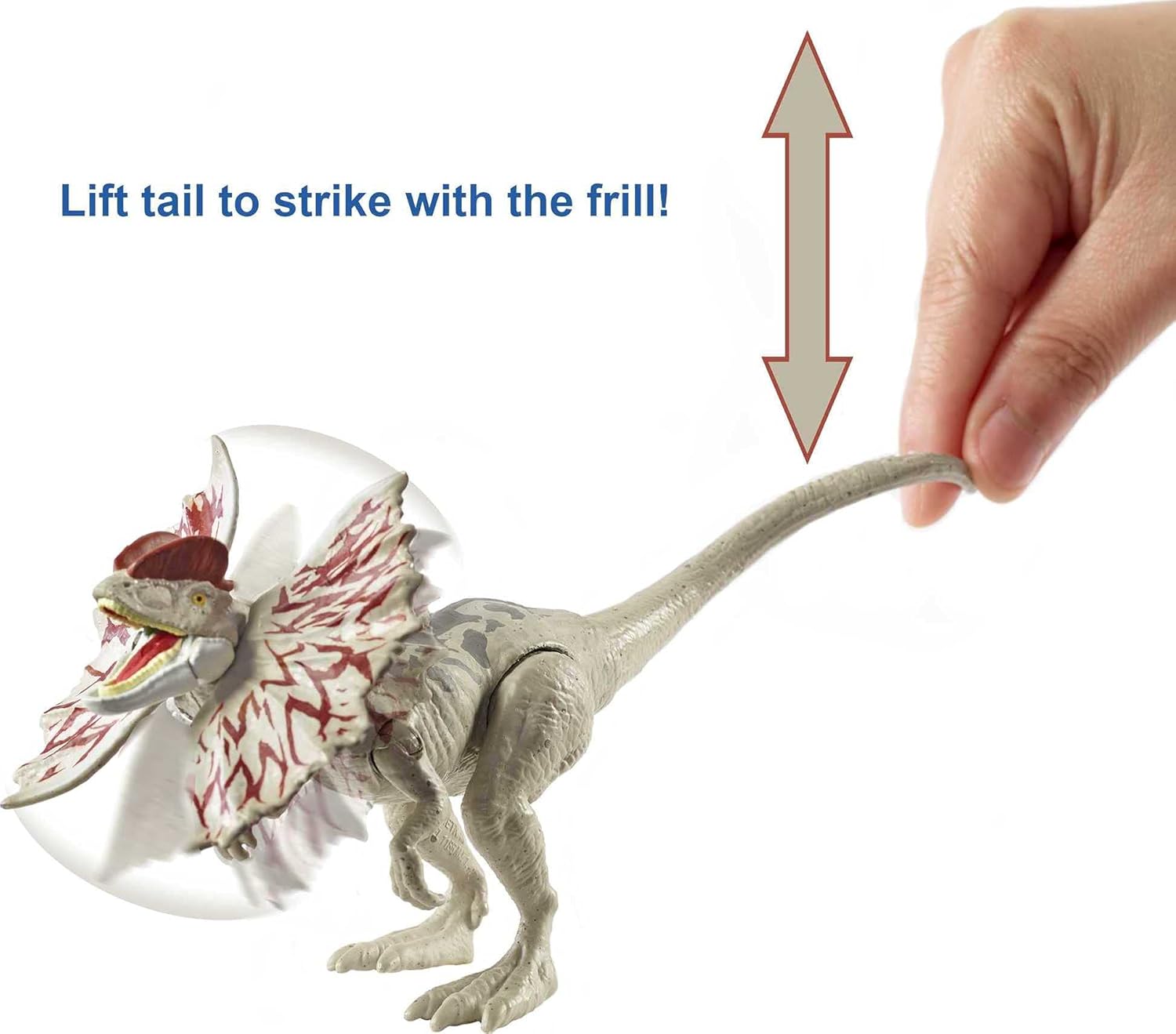 Jurassic World Fierce Force: Dilophosaurus Figure