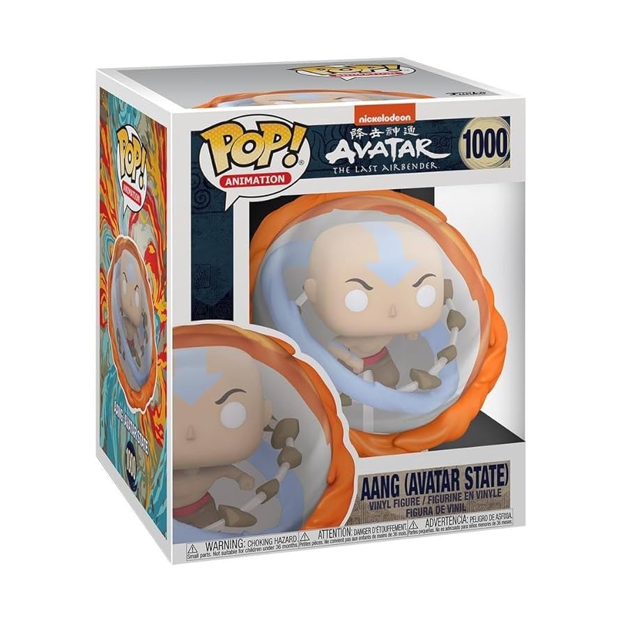 Avatar THe Last Airbender: Aang (Avatar State) Deluxe 6" Funko POP! Vinyl