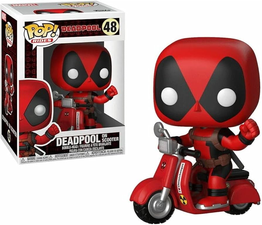 Deadpool on Scooter Funko POP! Vinyl