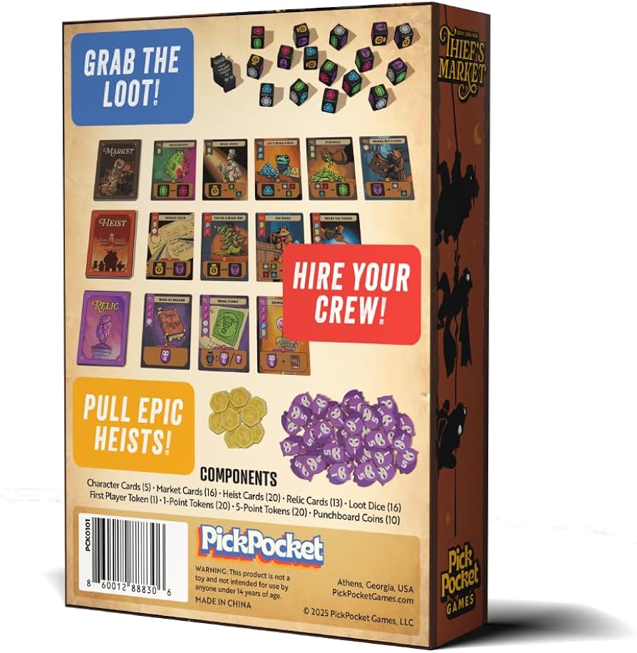 Thief's Market Board Game