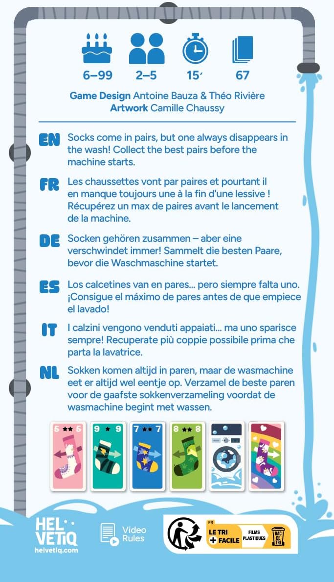 Oh My Socks! Card Game