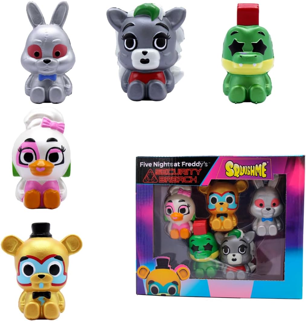 Five Nights at Freddy's Squishme 5 Pack