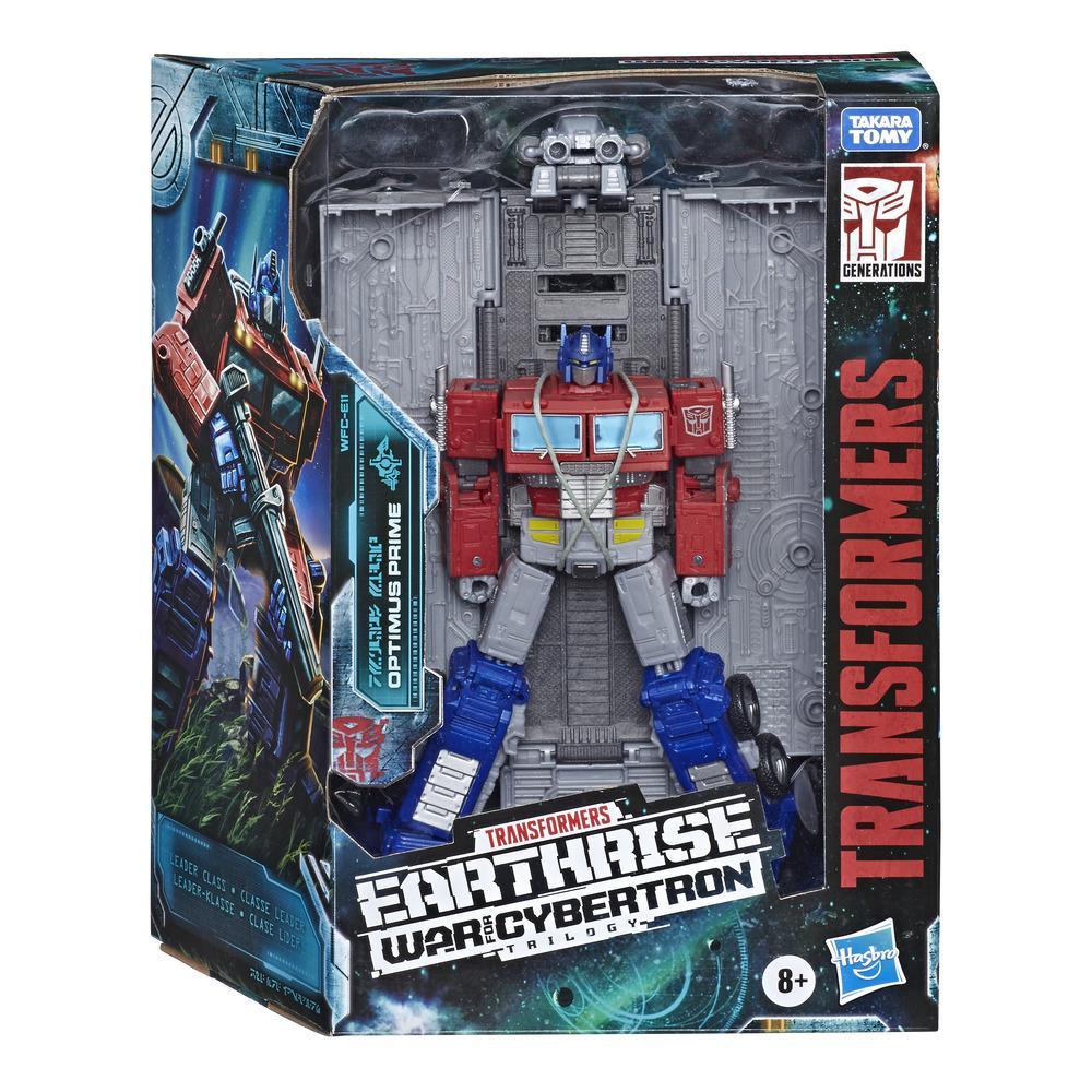 Transformers Generations War for Cybertron: Earthrise Leader WFC-E11 Optimus Prime 7-inch Figure