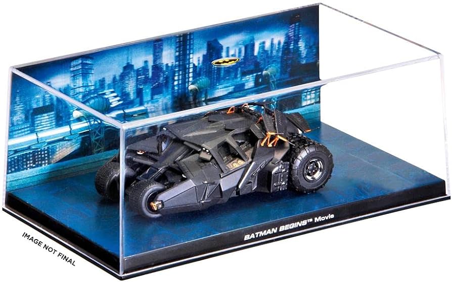 Eaglemoss Appx 10cm Long Diecast BAT055 - Batman And Robin #1 7427264814427 Eaglemoss Appx 10cm Long Diecast BAT055 - Batman And Robin #1 7427264814427