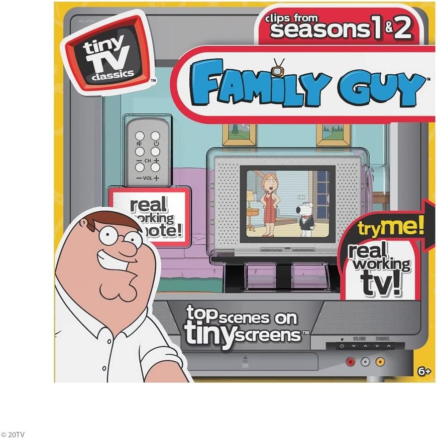 Tiny TV Classics: Family Guy (Batteries not included)