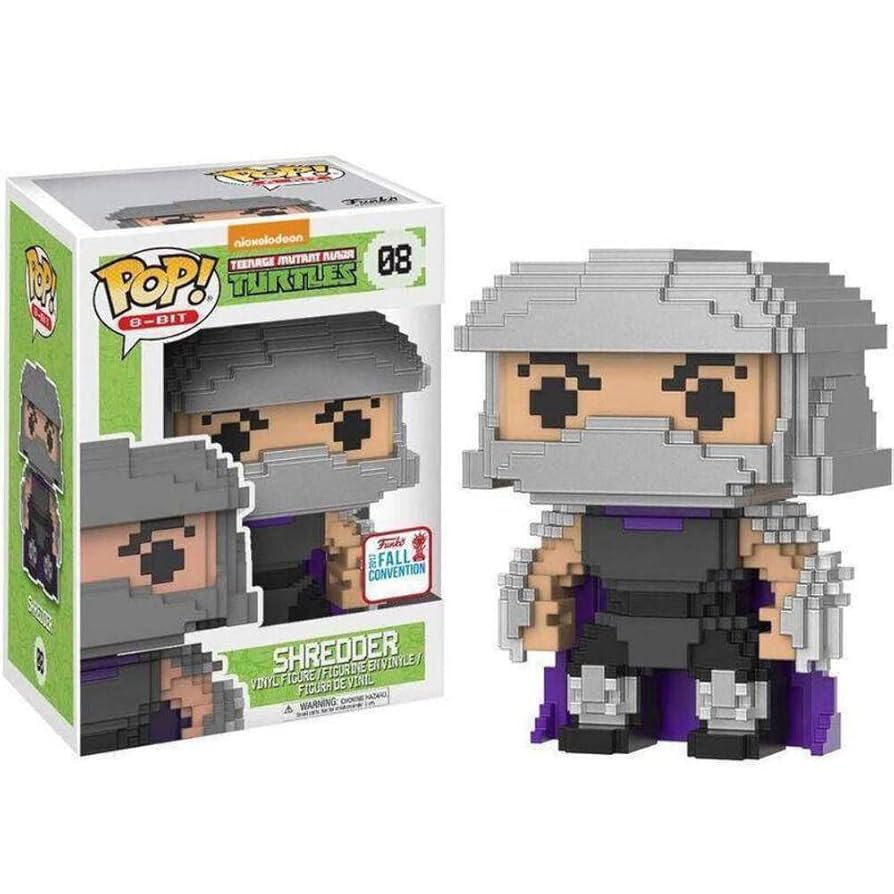 Teenage Mutant Ninja Turtles: Shredder (8-Bit) Funko POP! Vinyl